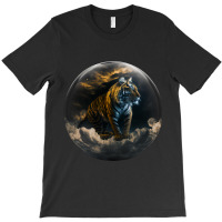 Tiger Ball Animal Print Art Animal Lovers Tiger T-shirt | Artistshot