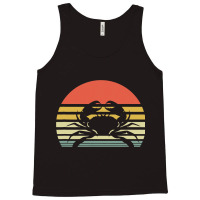 Vintage Crab Retro Funny Seafood Fan Men Women Tank Top | Artistshot