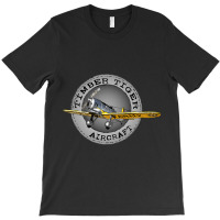 Timber Tiger Aircraft T-shirt | Artistshot