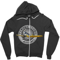 Timber Tiger Aircraft Zipper Hoodie | Artistshot