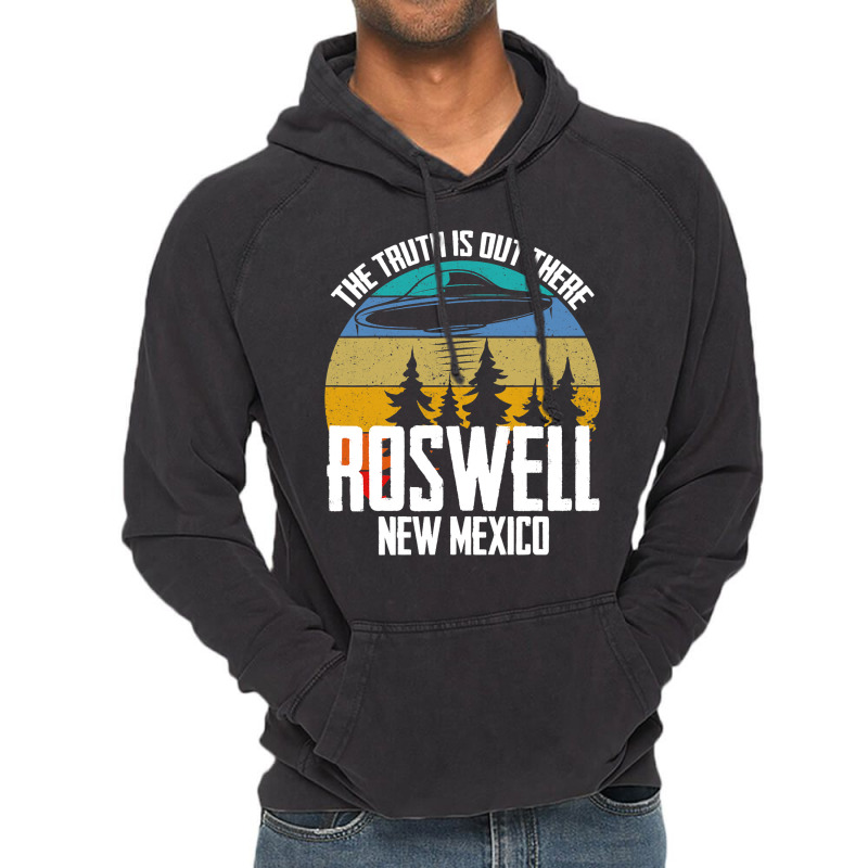 Truth Is Out There Roswell New Mexico Alien Ufo Ab Vintage Hoodie | Artistshot