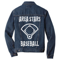 Area Stars Baseball Men Denim Jacket | Artistshot