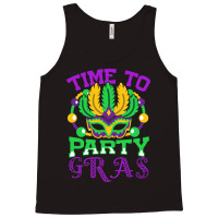 Time To Party Gras Quote For A Jewelry Maker Tank Top | Artistshot