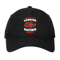 This Is My Seafood Crustacean Eating Design Adjustable Cap | Artistshot