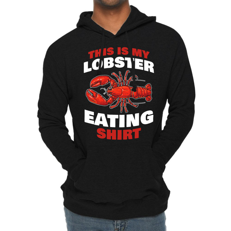 This Is My Seafood Crustacean Eating Design Lightweight Hoodie | Artistshot