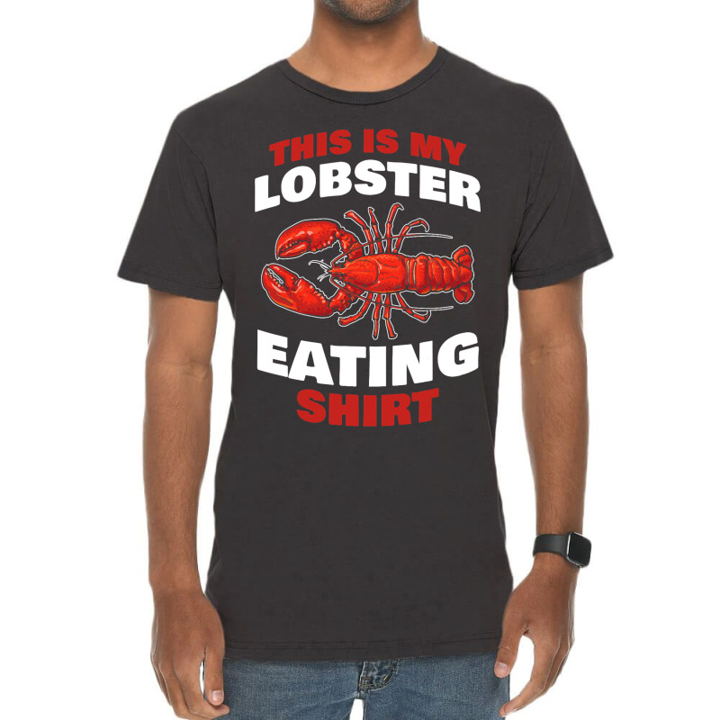 This Is My Seafood Crustacean Eating Design Vintage T-shirt | Artistshot