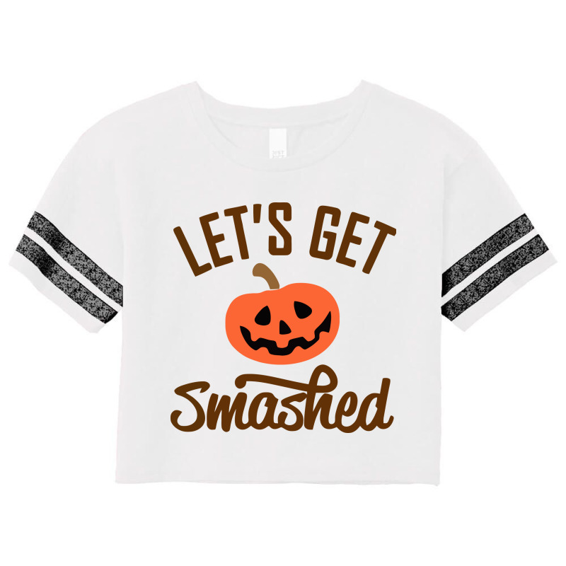 Let's Get Smashed Halloween Scorecard Crop Tee by natashaloisrush | Artistshot