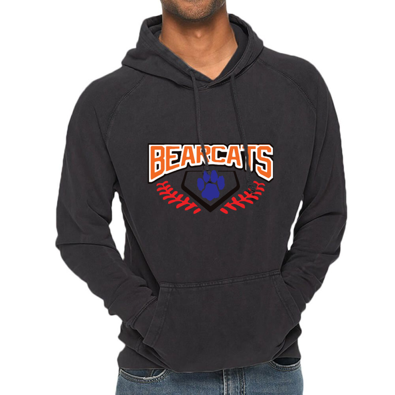 Bearcats Baseball Vintage Hoodie | Artistshot