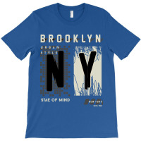 Brooklyn Urban Style Abstract Graphic Vector Print T-shirt | Artistshot