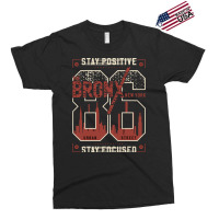 Stay Positive Stay Focused Sporty Graphic Vector P Exclusive T-shirt | Artistshot