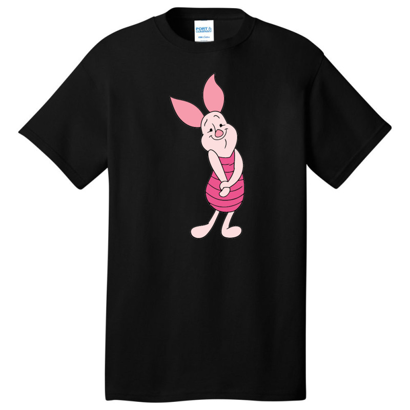 Piglet Basic T-shirt by aldishuher | Artistshot