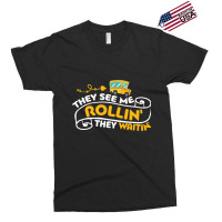 Funny School Bus Driver They See Me Rollin They Wa Exclusive T-shirt | Artistshot