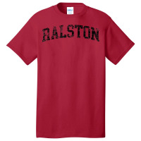 Ralston Vintage Arch College University Alumni T Shirt Basic T-shirt | Artistshot