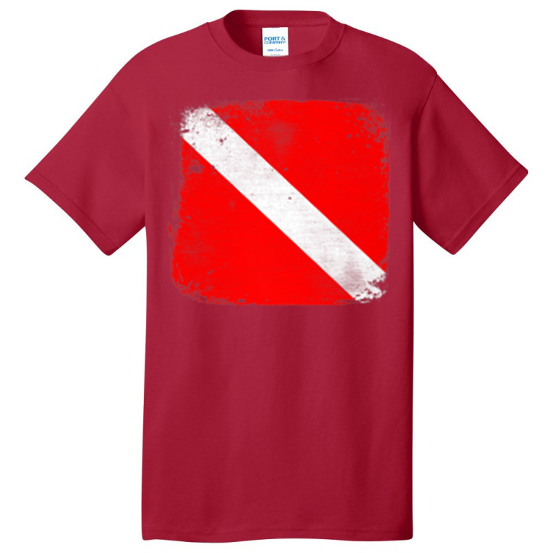 Scuba Dive Flag Divemasters Instructors Rescue Divers Raglan Baseball Basic T-shirt | Artistshot