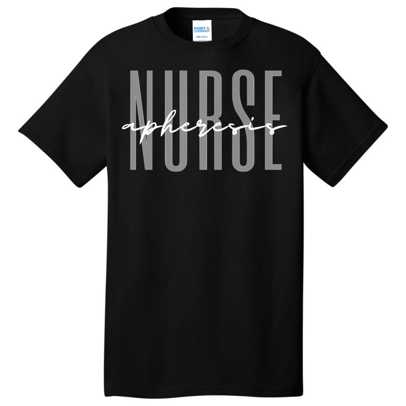 Apheresis Nurse Dialysis Nurse Nephrology Nursing Long Sleeve T Shirt Basic T-shirt | Artistshot