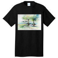 Hammock In The Park Basic T-shirt | Artistshot