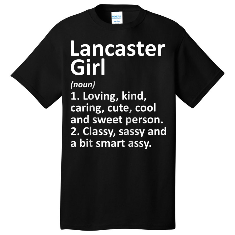 Lancaster Girl Ca California Funny City Home Roots Gift Raglan Basebal Basic T-shirt | Artistshot