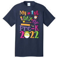 Kids My 1st Day Of Prek 2022 First Day Of School Preschool Prek Basic T-shirt | Artistshot