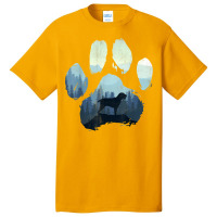 Spinone Italiano Dog Paw Mom Dad Mountains T Shirt Basic T-shirt | Artistshot