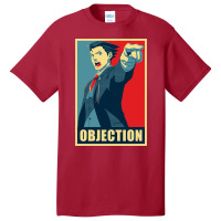 Objection Canvas Print Basic T-shirt | Artistshot