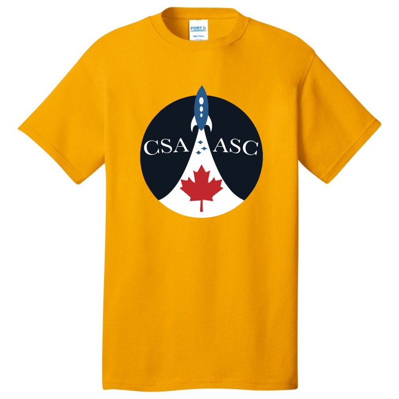 Canadian Space Agency Basic T-shirt by cm-arts | Artistshot