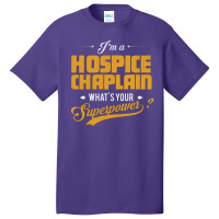 Hospice Chaplain   Chaplain Basic T-shirt | Artistshot