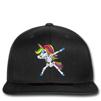 Halloween Dabbing Skeleton Unicorn Halloween Costu Printed Hat | Artistshot