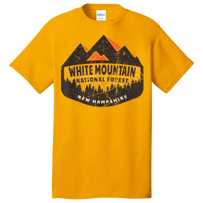 White Mountain National Forest New Hampshire Usa T Shirt Basic T-shirt by cm-arts | Artistshot