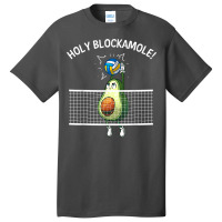 Funny Volleyball For Men Women Holy Guacamole Player Blocker T Shirt Basic T-shirt | Artistshot