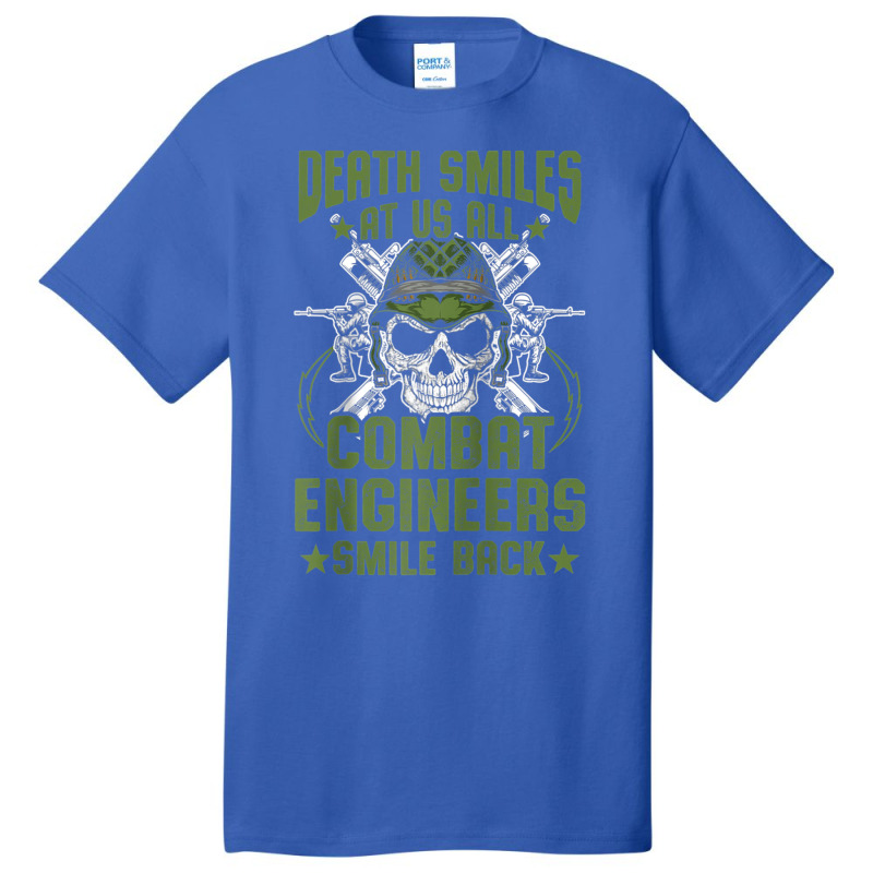 Combat Engineer Usa Military Sapper Raglan Baseball Tee Basic T-shirt by cm-arts | Artistshot