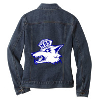 Madera High School Ladies Denim Jacket | Artistshot