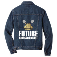 Future Archaeologist Student Artifact Archaeology  Men Denim Jacket | Artistshot