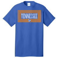 Orange & White Tennessee State Flag Design Unique Tennessee Pullover H Basic T-shirt | Artistshot