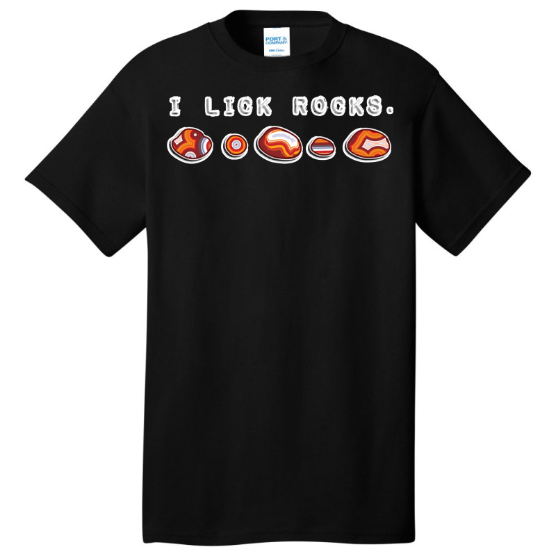 I Lick Rocks Agate Collector Classic Basic T-shirt by cm-arts | Artistshot