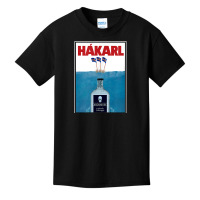 Hakarl Iceland Fermented Shark Brennivín Shot Viking Foodie T Shirt Basic Youth T-shirt | Artistshot