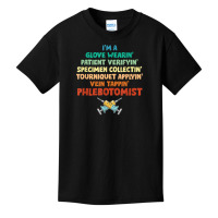 Phlebotomist Definition  Syringe Nurse  Phlebotomy T Shirt Basic Youth T-shirt | Artistshot