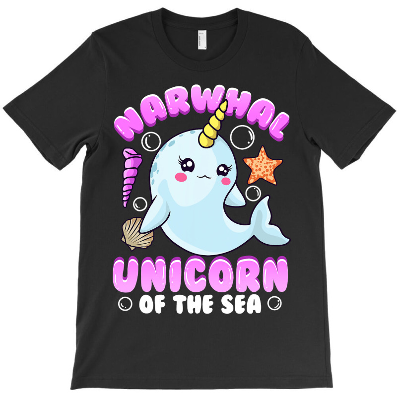 Funny Horned Narwhal The Unicorn Of The Sea T-shirt | Artistshot