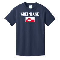 Greenland T Shirt Tee Flag Souvenir Gift Greenlanders T Shirt Basic Youth T-shirt | Artistshot