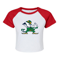 Fighting Irish Full Raglan Crop Top | Artistshot