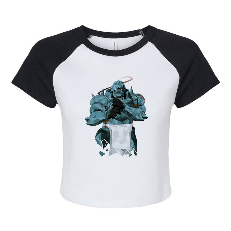 Alphonse Elric 1 Raglan Crop Top by milonebelousn | Artistshot