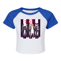 Parallel Anime Raglan Crop Top | Artistshot