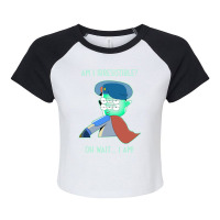 Irresistible Tribore   Final Space Raglan Crop Top | Artistshot