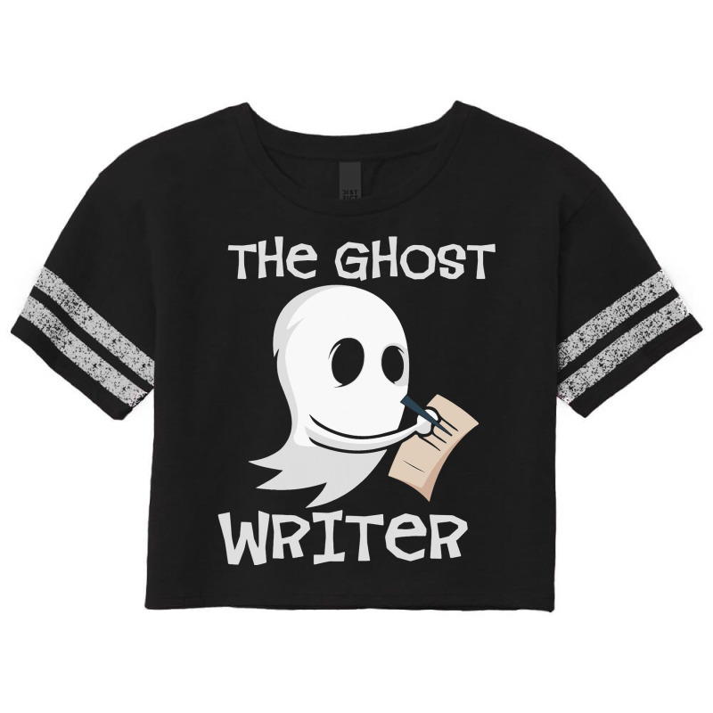 Ghost Writer Ghoul Author Halloween Trick Or Treat Scorecard Crop Tee by FTMABDOU | Artistshot