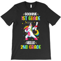 Goodbye 1st Grade Hello 2nd Grade Unicorn Girls T-shirt | Artistshot