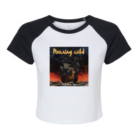 More Then Awesome King Running Wild Raglan Crop Top | Artistshot