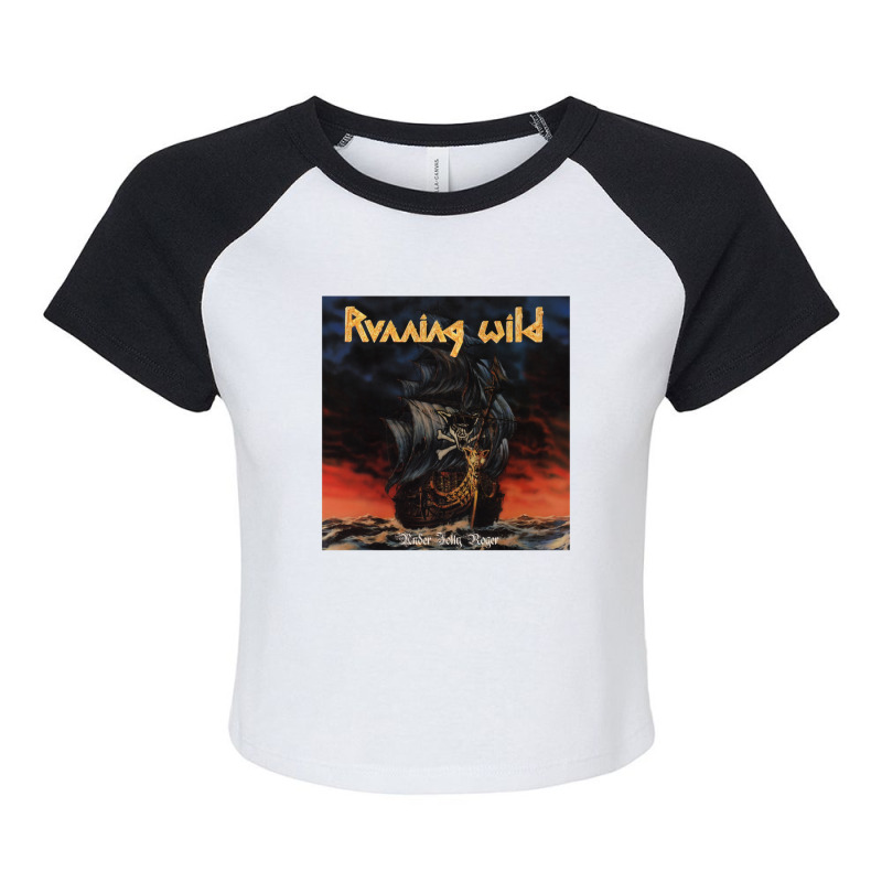 More Then Awesome King Running Wild Raglan Crop Top by cissouOrshi | Artistshot