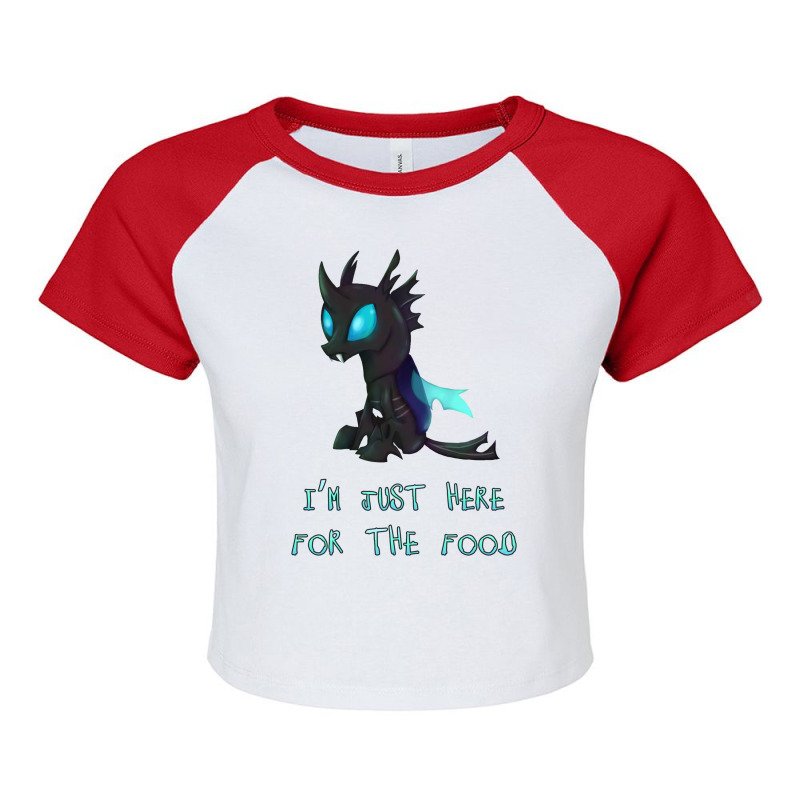 My Little Pony   Mlp   Changeling Raglan Crop Top by esteyapput | Artistshot