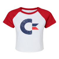 Commodore International Raglan Crop Top | Artistshot