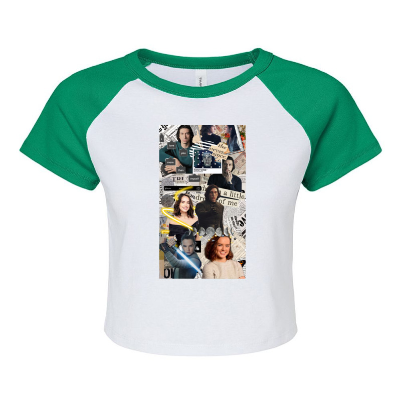 Romance Novel Actor Raglan Crop Top by rafikgafforp | Artistshot