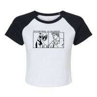 You Lack Seasoning Raglan Crop Top | Artistshot